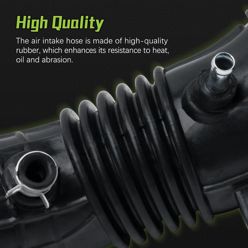 VINMS 17228-RZA-A00 Air Intake Hose Tube With Clamps for 2007 2008 2009 Honda CR-V 2.4L L4 696-140 - Image 3